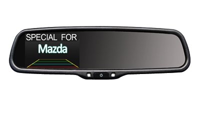 3.5 inch car rearview mirror monitor Special For Mazda,AK-035LA32